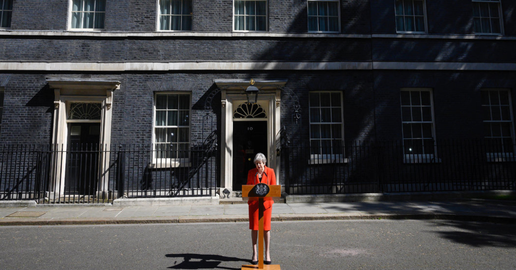 Theresa May Announces Her Resignation, Leaving Brexit in Limbo