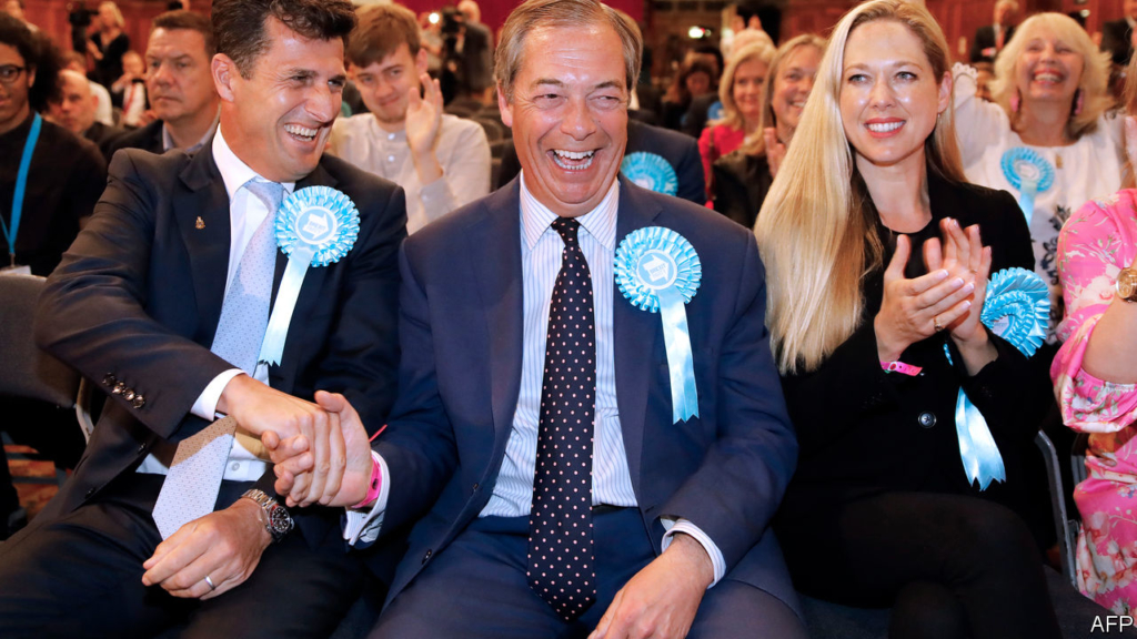 The Conservatives and Labour take a bashing in Britain’s European election