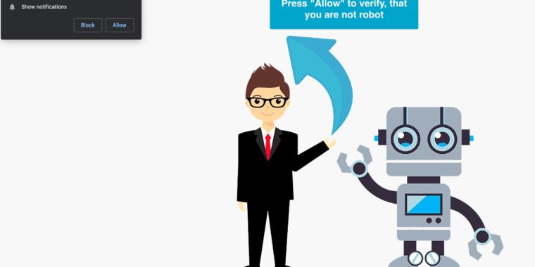 redirected-site-760x380.jpg Hackers actively exploit WordPress plugin flaw to send visitors to bad sites