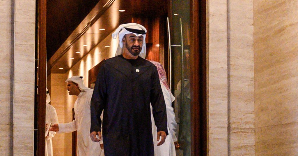 The Most Powerful Arab Ruler Isn’t M.B.S. It’s M.B.Z.