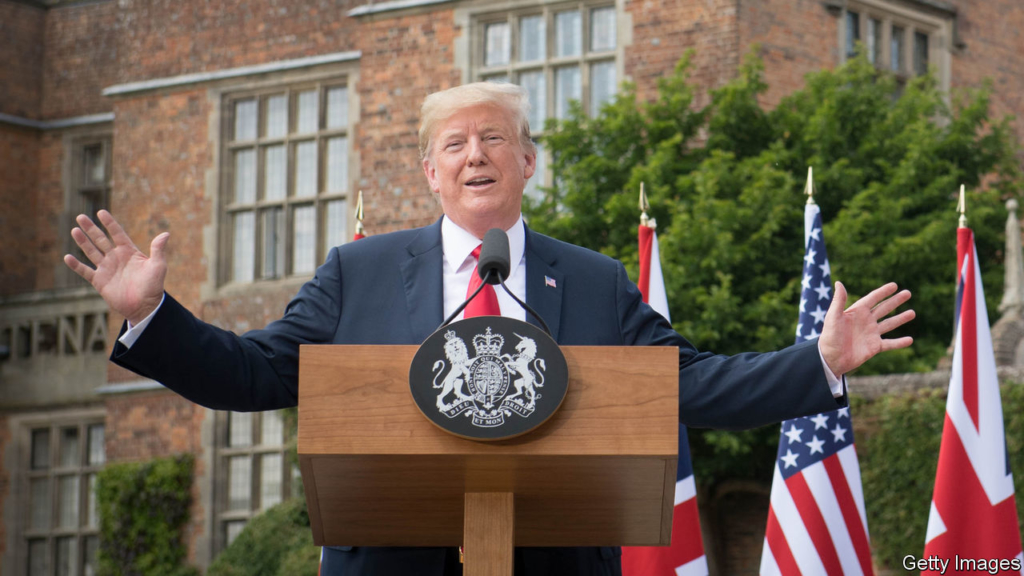 Donald Trump’s state visit to Britain