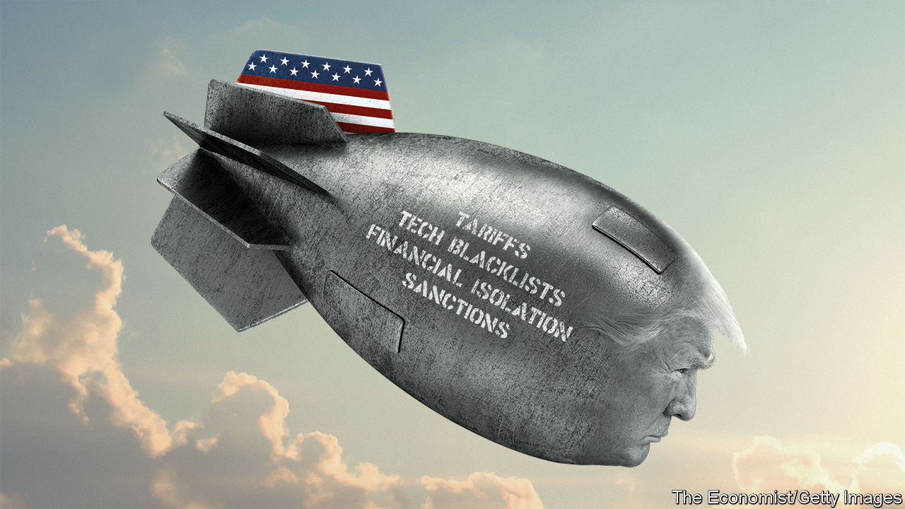 America is deploying a new economic arsenal to assert its power America is deploying a new economic arsenal to assert its power