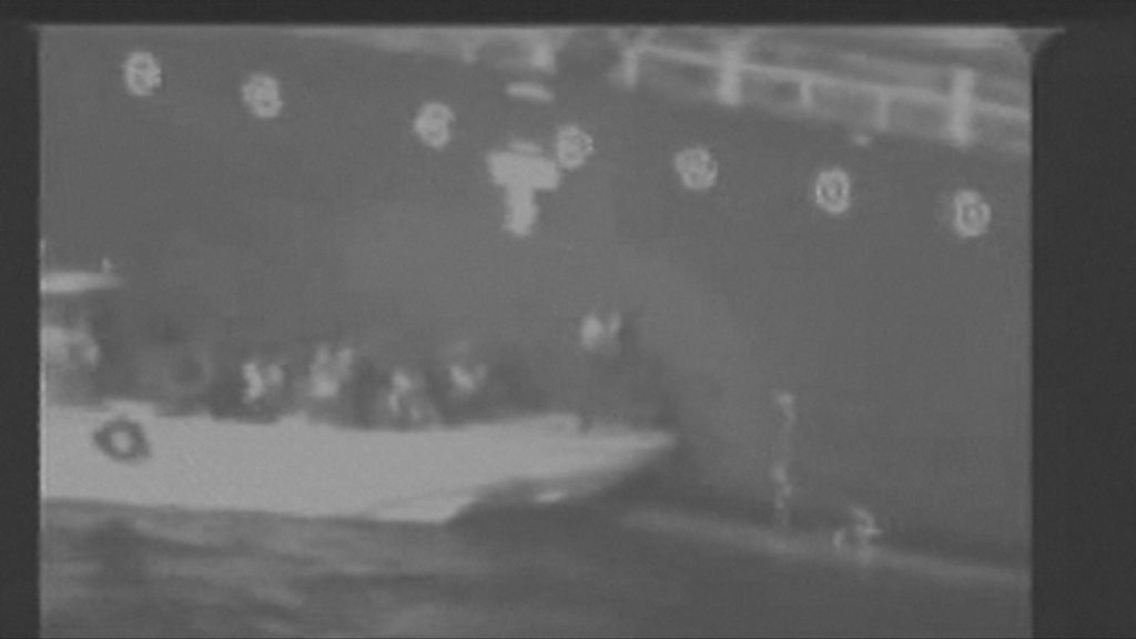 US footage shows ‘Iran removing unexploded mine’