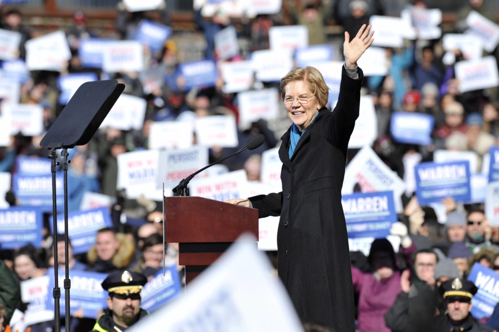 Elizabeth Warren’s Populist Positions Echo a Certain Republican—Donald Trump