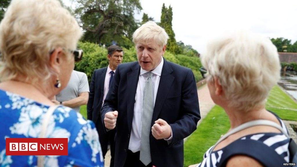 Johnson in Tory campaign media blitz