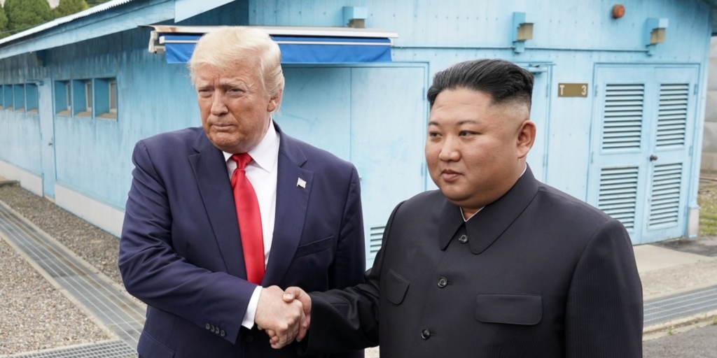 ‘This is a great friendship’: Trump invites Kim Jong Un to the White House after crossing North Korean border to shake hands