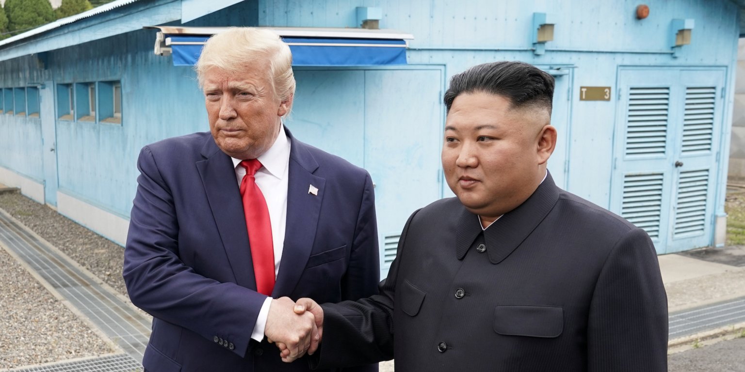 this-is-a-great-friendship-trump-invites-kim-jong-un-to-the-white-house-after-crossing-north-korean-border-to-shake-hands.jpg ‘This is a great friendship’: Trump invites Kim Jong Un to the White House after crossing North Korean border to shake hands