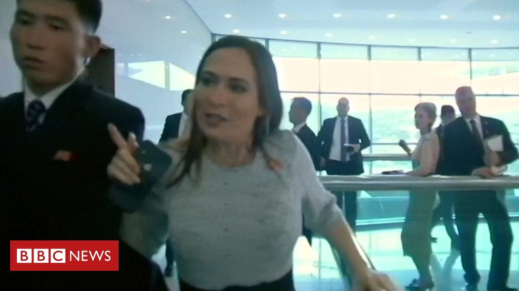 Trump’s aide scuffles with North Korea security