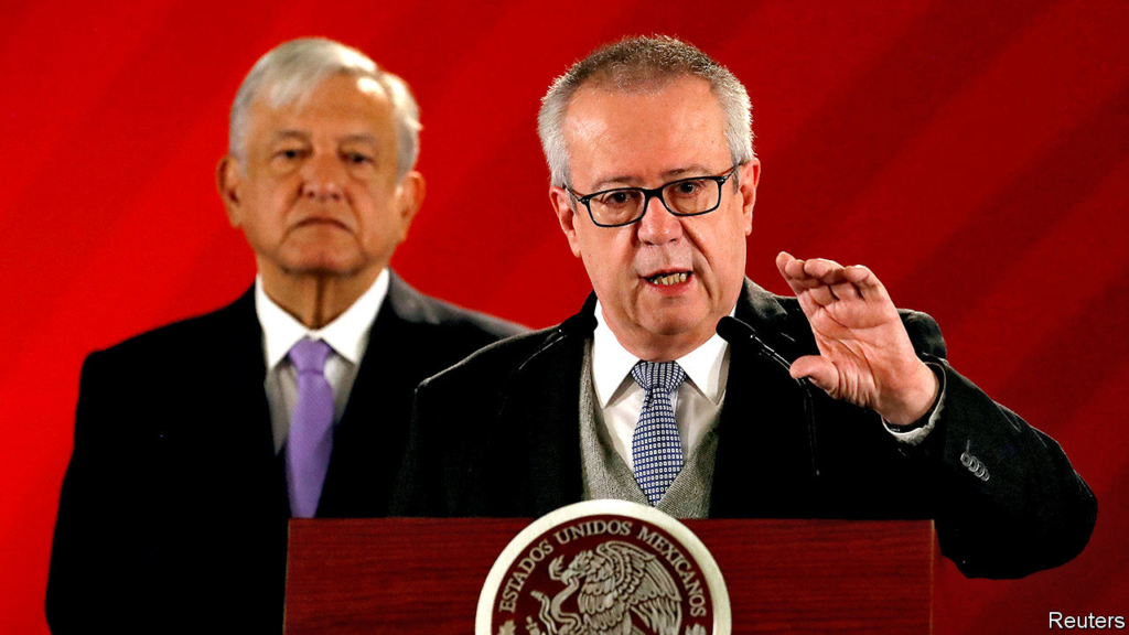 Mexico’s finance minister falls out with its populist president