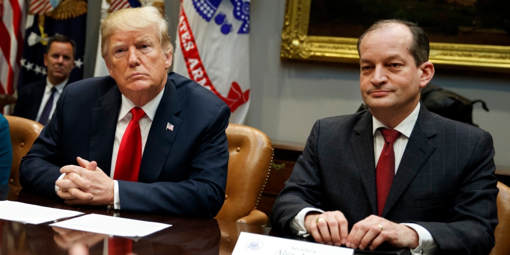 Trump’s Labor Secretary Alex Acosta is stepping down amid backlash over Jeffrey Epstein plea deal