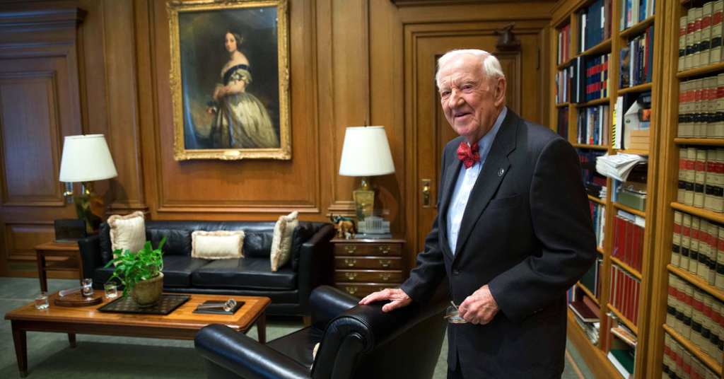 John Paul Stevens, Supreme Court Justice Who Became Leader of Liberal Wing, Dies at 99