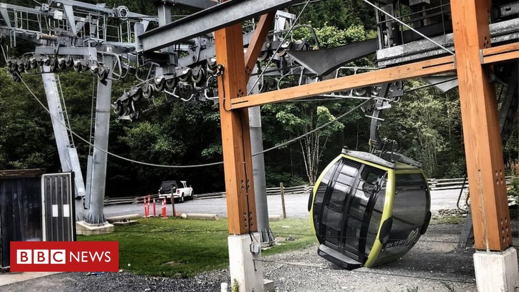 Cords severed felling Canadian cable cars