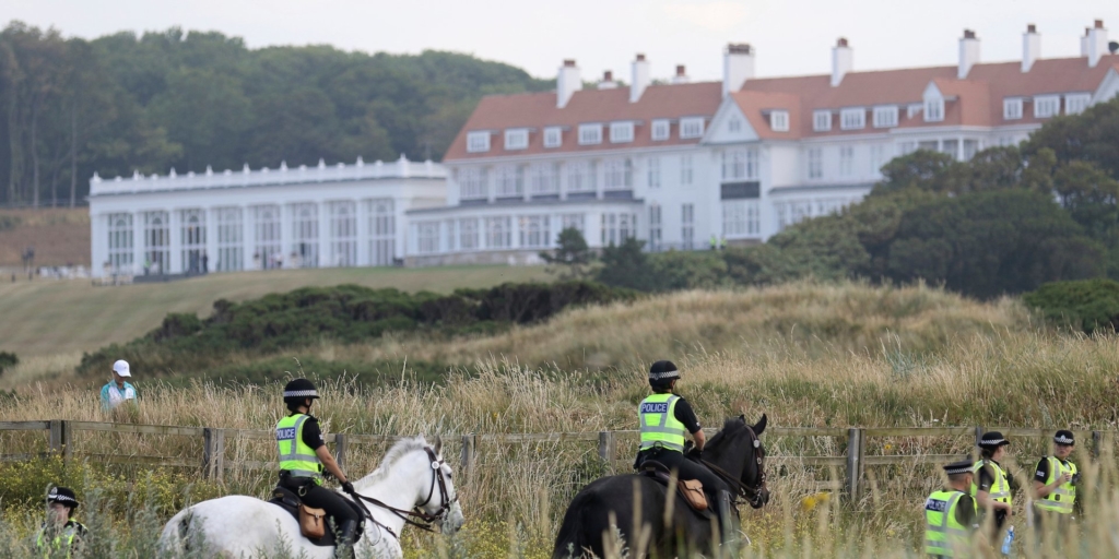 The Air Force says its crew stayed at Trump’s luxury resort because it was the ‘closest available and least expensive’ option