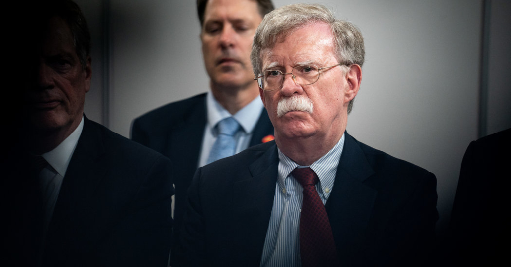 John Bolton Fired as National Security Adviser