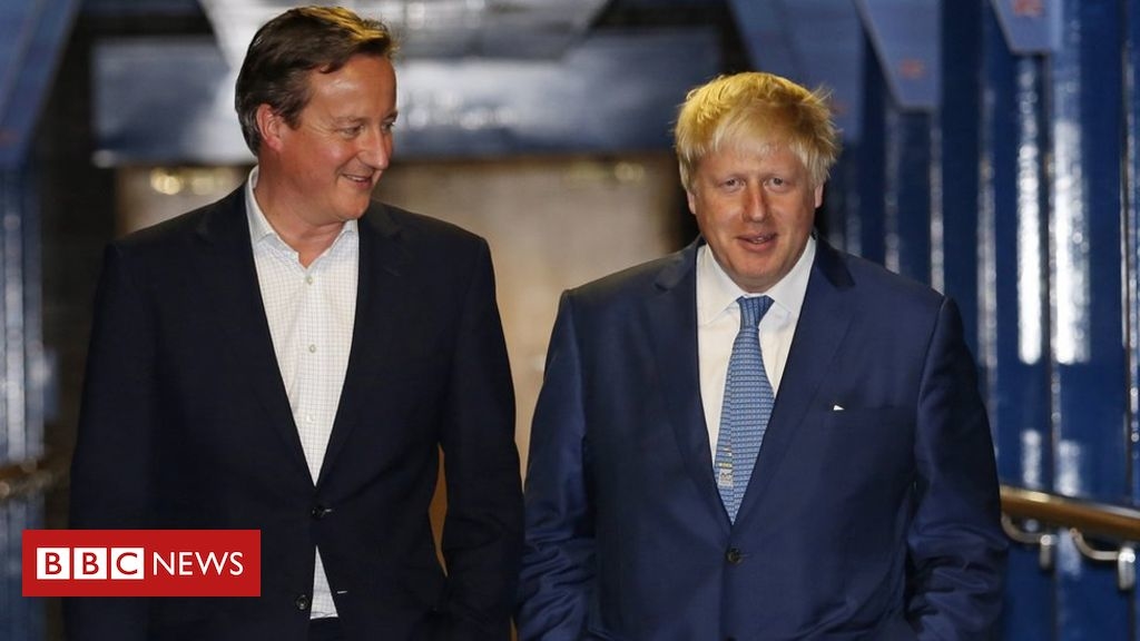 Cameron: Johnson and Gove behaved ‘appallingly’
