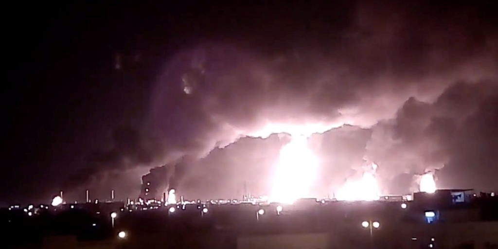The world’s largest oil plant in Saudi Arabia was attacked by 10 explosive drones ahead Aramco’s plans for the biggest IPO ever