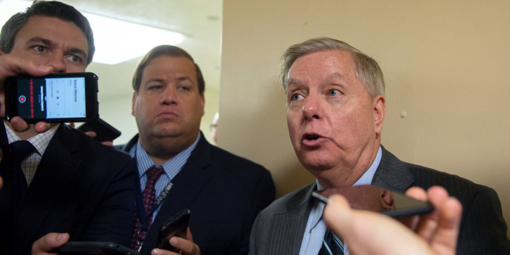 Lindsey Graham Accidentally Gets Linda Tripp Trending on Twitter After Defending Trump