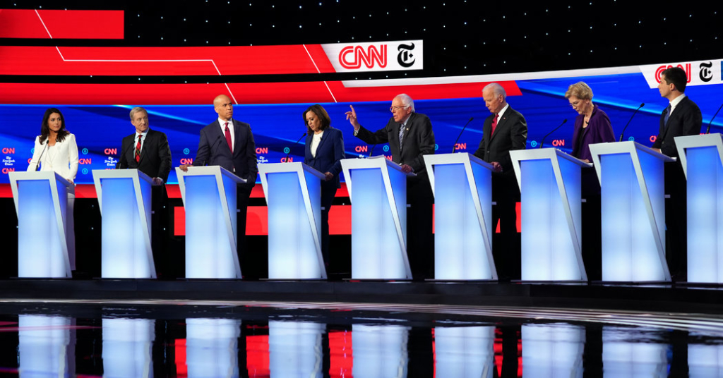 Warren Draws Fire From All Sides, Reflecting a Shift in Fortunes in Race