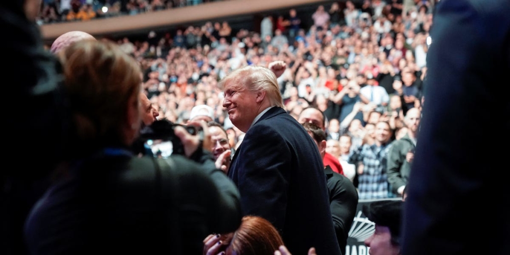 Trump just got booed again at a UFC fight in New York City – Business Insider