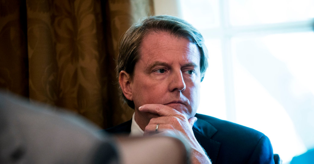 Donald McGahn Must Testify to Congress, Judge Rules; Appeal Is Expected