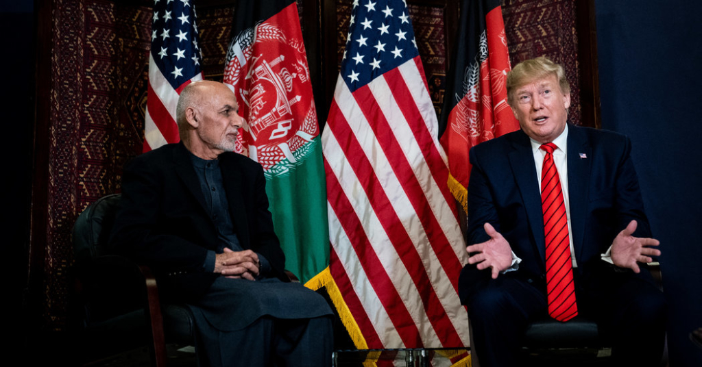 Trump Makes Unannounced Trip to Afghanistan and Says He Reopened Talks With Taliban