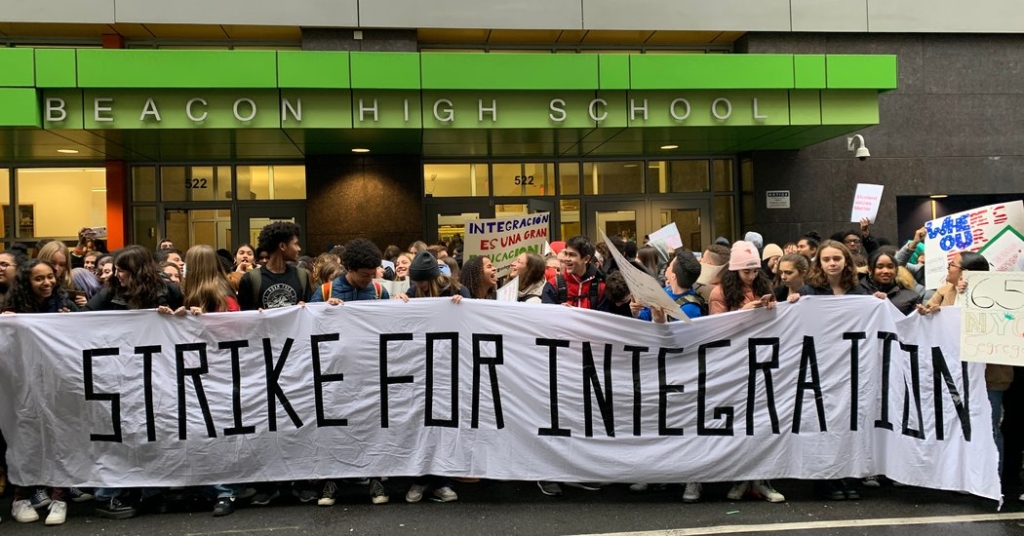 Beacon High School Is Half White. That’s Why Students Walked Out.