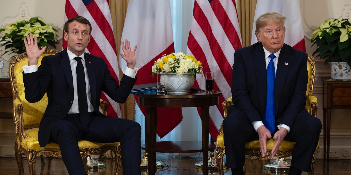 Macron corrects Trump to his face at NATO meeting: ISIS not defeated – Business Insider Macron corrects Trump to his face at NATO meeting: ISIS not defeated – Business Insider