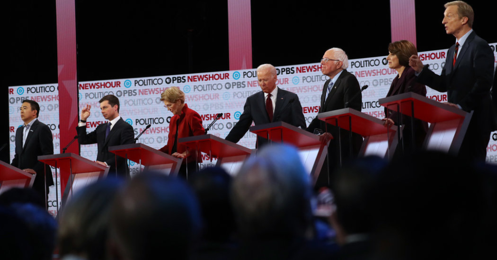 After Rebuking Trump, Democratic Candidates Attack One Another