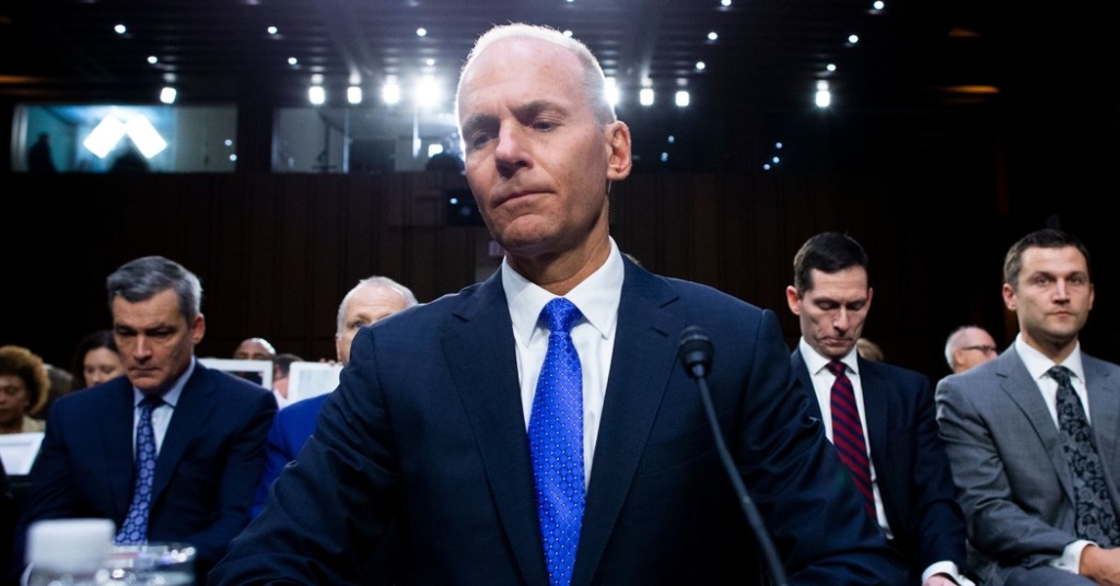 Boeing’s Crisis Deepens as the C.E.O. Struggles to Confront It