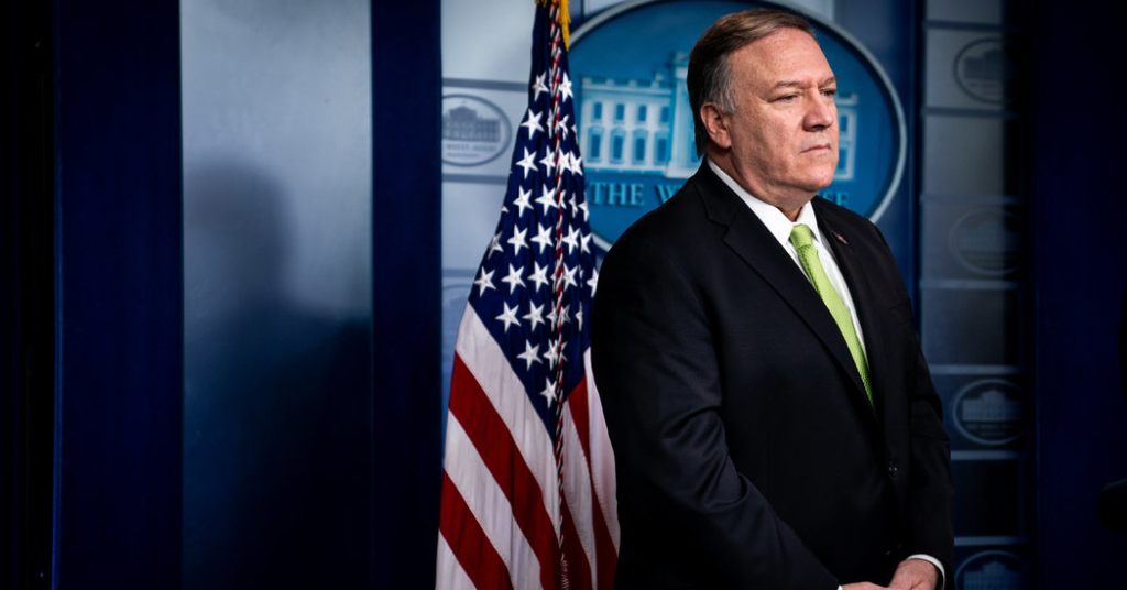 Pompeo Sticks to Assertion That U.S. Faced Imminent Threat from Iran
