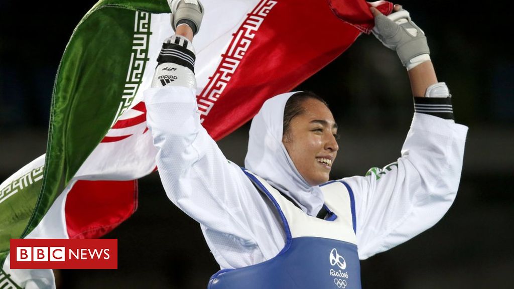 Iran’s only female Olympic medallist defects Iran’s only female Olympic medallist defects