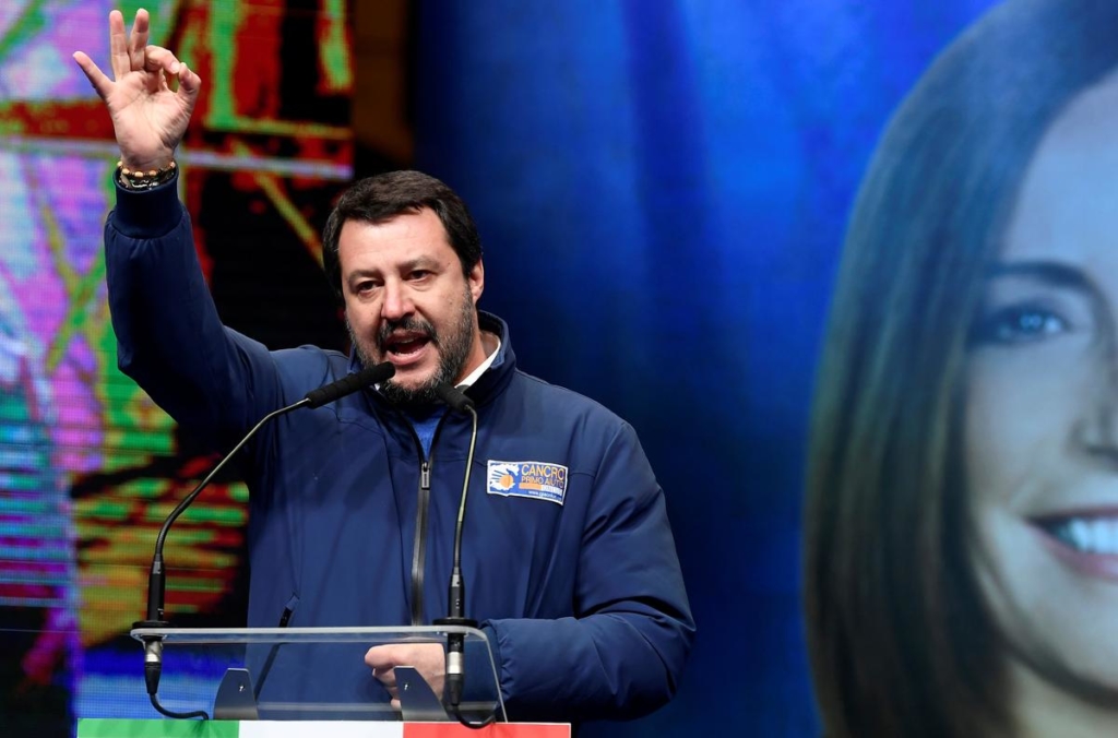 Italy’s Salvini loses key regional vote, in relief for government