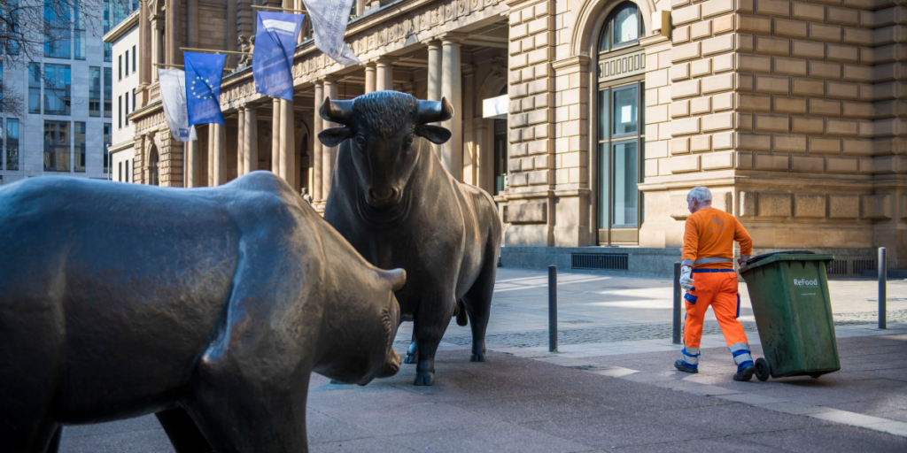 The global markets climb even as the coronavirus death rate soars