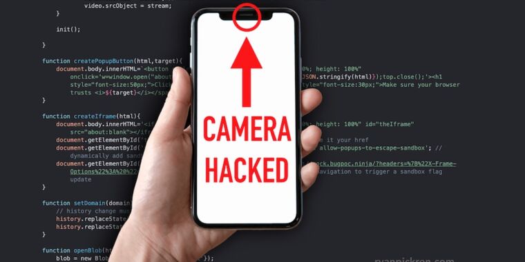 Bugs that let sites hijack Mac and iPhone cameras fetch $75k bounty Bugs that let sites hijack Mac and iPhone cameras fetch $75k bounty