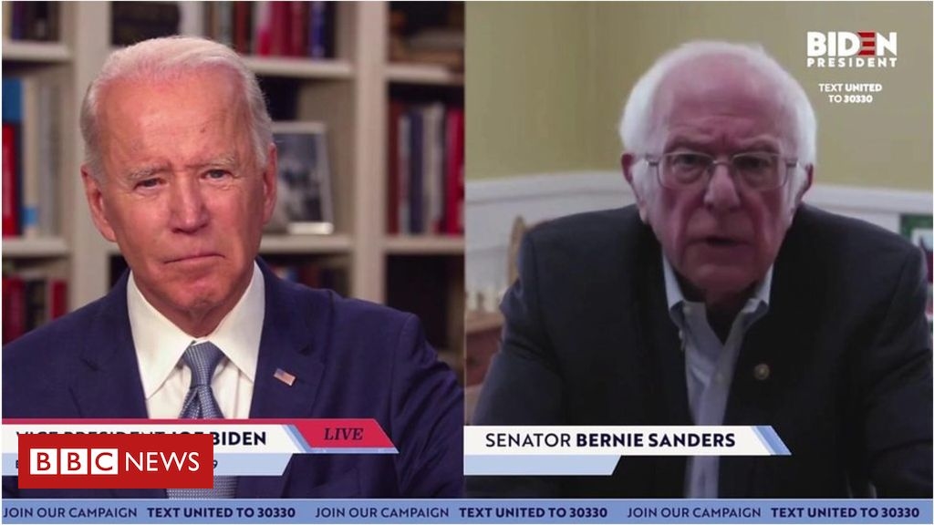 Sanders endorses Biden for US president