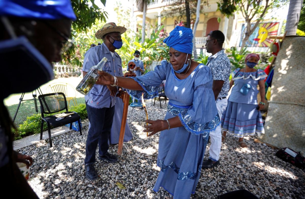 Haiti voodoo leaders prepare temples for coronavirus sufferers
