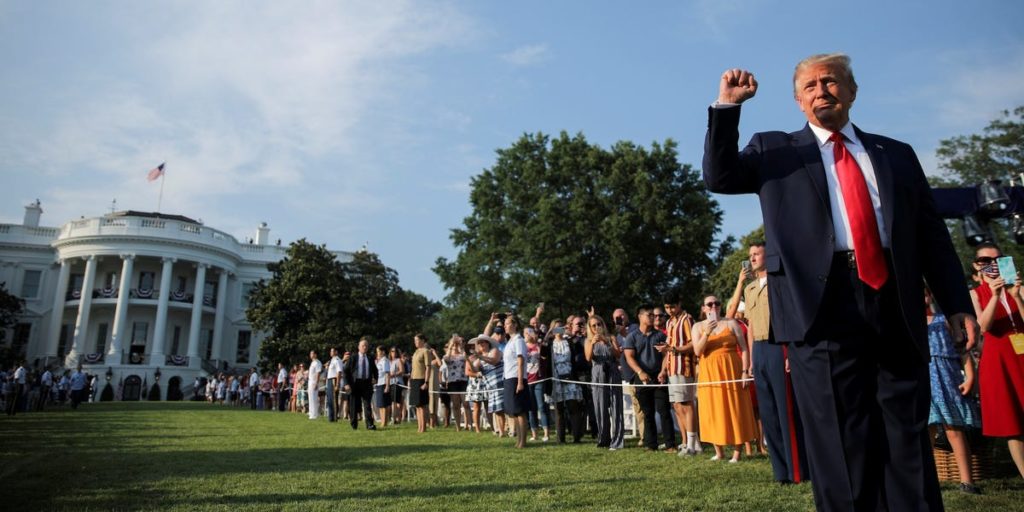 Trump hosts elaborate July 4 event amid rising COVID-19 cases – Business Insider