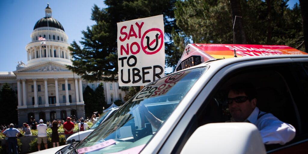 Uber and Lyft threaten to temporarily shut down in California over labor disputes – Business Insider