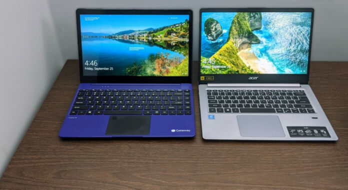 Battle of the $350 laptops: Acer Swift 1 vs. Gateway Ryzen 3 3200U Battle of the $350 laptops: Acer Swift 1 vs. Gateway Ryzen 3 3200U