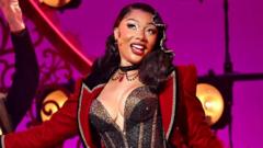 Megan Thee Stallion taken to hospital during Moulin Rouge performance megan-thee-stallion-taken-to-hospital-during-moulin-rouge-performance
