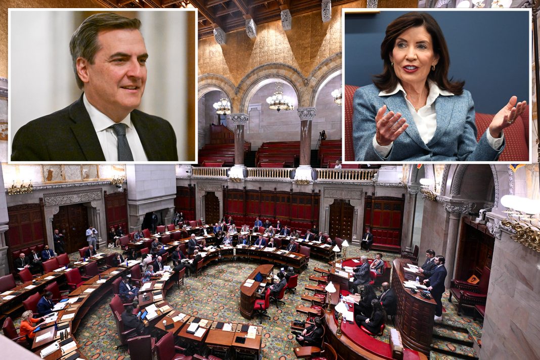 top-ny-dem-waves-off-overdue-state-budget-as-business-as-usual-under-hochul:-‘it’s-built-into-people’s-expectations’