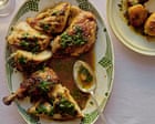 Roast chicken, cheesy scones and a genius cocktail: Ravinder Bhogal’s recipes for cooking with lime pickle roast-chicken,-cheesy-scones-and-a-genius-cocktail:-ravinder-bhogal’s-recipes-for-cooking-with-lime-pickle