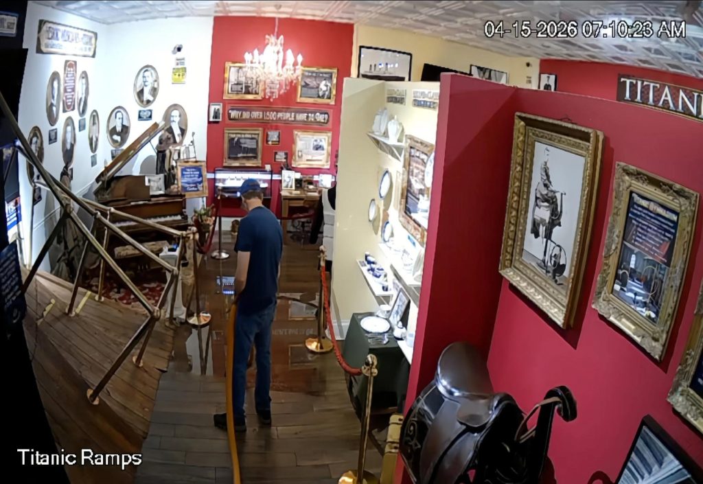 titanic-museum-outside-chicago-floods-on-114th-anniversary-of-legendary-shipwreck:-‘it’s-almost-paranormal’