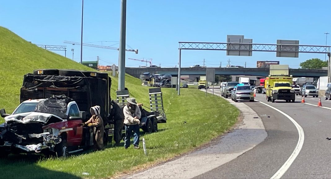 1-million-bees-swarm-highway-after-crash-shuts-down-interstate-ramp-for-hours