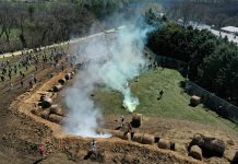 Tear gas, pepper spray and arrests as protesters try to storm a Wisconsin beagle lab tear-gas,-pepper-spray-and-arrests-as-protesters-try-to-storm-a-wisconsin-beagle-lab