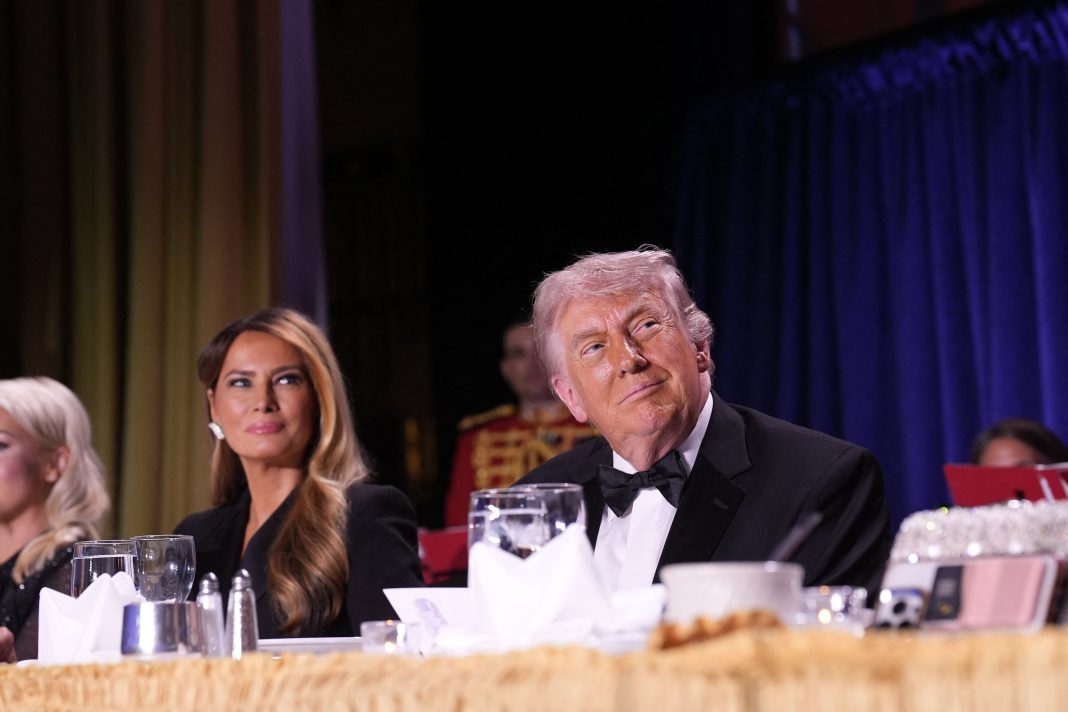 white-house-correspondents’-dinner-shooting-‘traumatic-experience’-for-melania-trump,-says-president