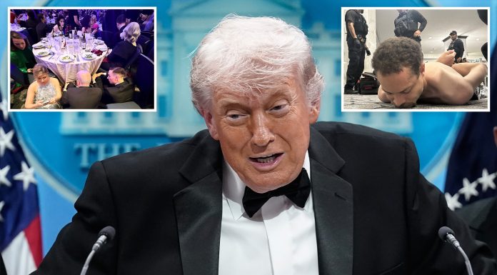 Trump recounts political unity after White House Correspondents’ Dinner shooting: ‘Place was just coming together’ trump-recounts-political-unity-after-white-house-correspondents’-dinner-shooting:-‘place-was-just-coming-together’