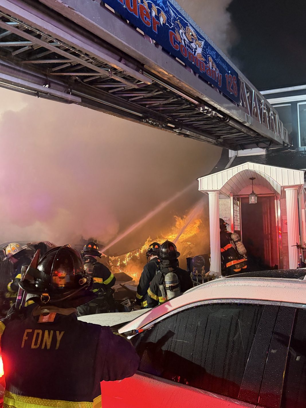 nypd-cops-responding-to-knife-dispute-among-10-hurt-as-queens-house-explodes,-burns-down