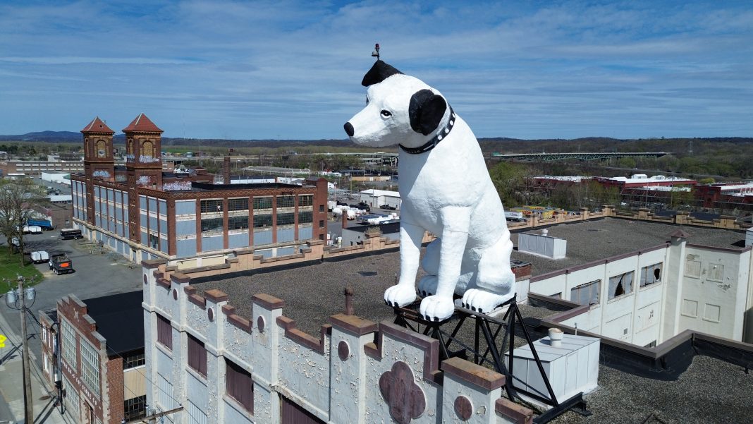 future-of-beloved-28-foot-tall-dog-statue-named-‘nipper’-on-a-ny-warehouse-is-up-in-the-air
