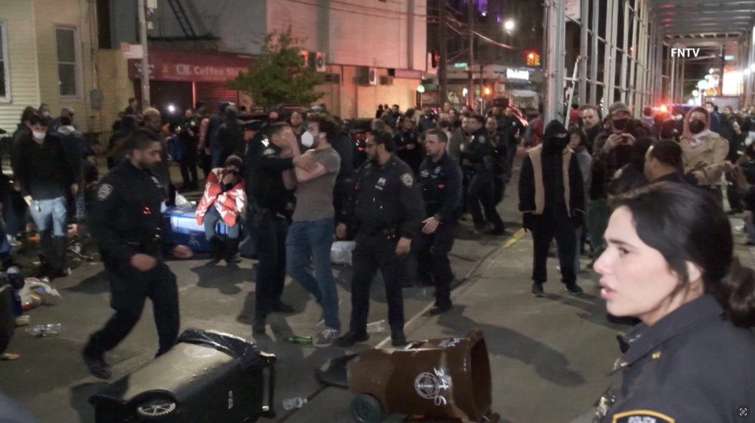 anti-ice-protesters-mob-nyc-hospital-as-9-activists-arrested-in-chaotic-clash-with-law-enforcement